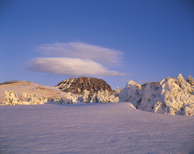 한라산설경2